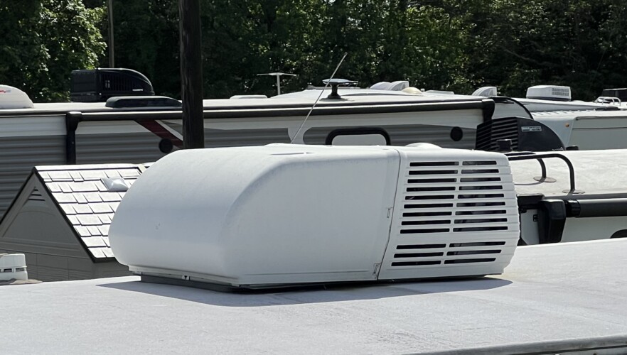 RV air conditioning and utility services