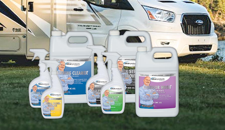 Dicor products for RV maintenance