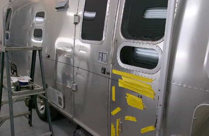 Airstream Body Before