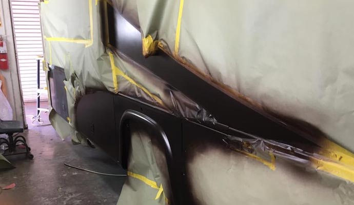 Professional fiberglass oxidation service